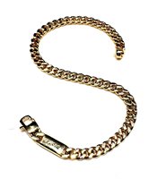 Bracciale Uomo 9KT in Oro giallo 9K GRUMETTE MB UO/Z 13,20 Sommer G